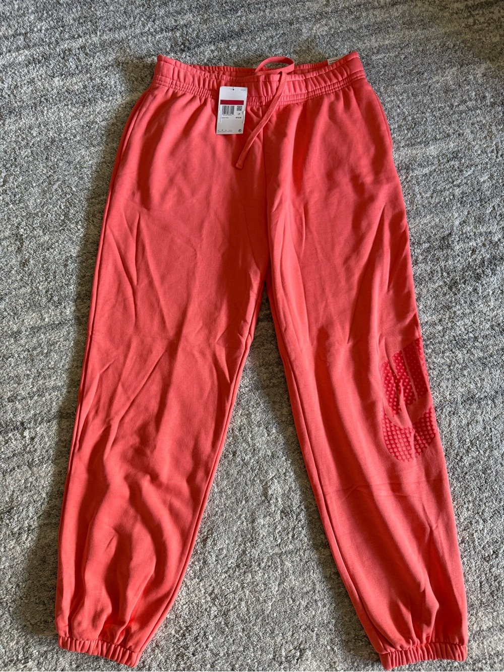 Nike Coral Pink Jogger Sweatpants